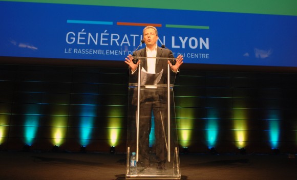 Grand meeting pour les élections municipales de Lyon avec Michel HAVARD.