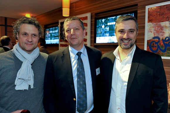 20. Pascal Bouvier (Foncière du 5ème), Vincent Bonnefond (Banque Rhône-Alpes) et Serge Bouvier (Urban Bat)