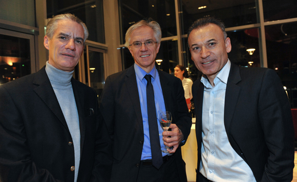 24. Claude Carron (Régie Carron), Gérard Legrand (Lamy) et Mehmet Meric, président du Groupe Meric