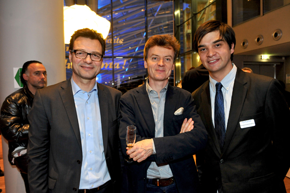 24. Thierry Roussel, Benoît Bardet (Lyon Confluence) et Jérémy Desprets, directeur de Confluence