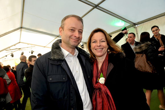 24. Marco (Lyon People) et Anne-Sophie Condemine, adjointe à l’Emploi