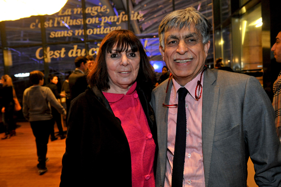 25. Nadine Gelas, vice-présidente du Grand Lyon et Manan Atchkezai, président de la SFIP