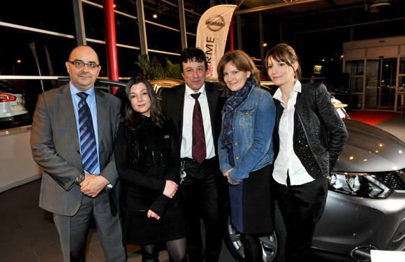25. Franck Suiffet, Carole Dias, Luc Chioetto, Isabelle Piochel et Céline Dilas (Groupe Delorme)