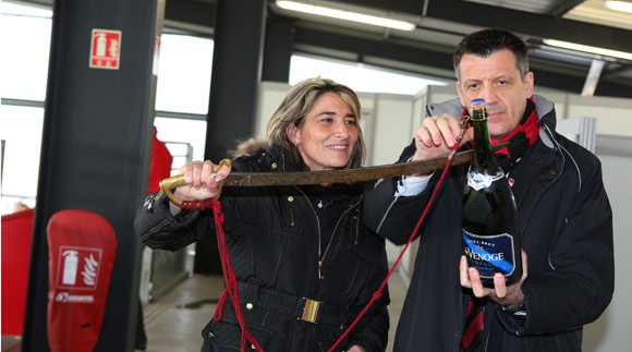27. Valérie Savarino (Garage Martel) et Thierry Bouchet (Champagne De Venoge)