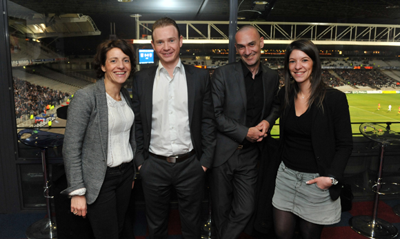 31. Maitre Séverine Girardon, Fabrice (Maison Margaux), Christophe Barrois et Ghislaine Thomas (Home-Line)