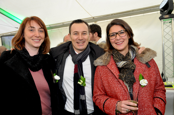 31. Chrystel Granclément, Stéphane Jullien et Patricia Lyaudet (Jones Lang Lasalle)