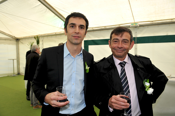 32. Jérôme Martel (Wish recrutement) et Laurent Chevalier (Caisse primaire d’Assurance maladie du Rhône)