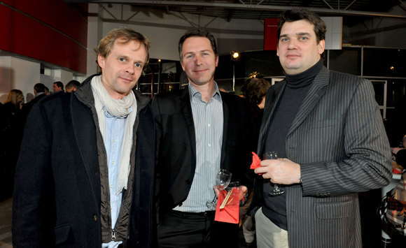 32. Aurélien Prevost (Parcours), Richard Renaud et Antoine d’Herouel (GE Capital)