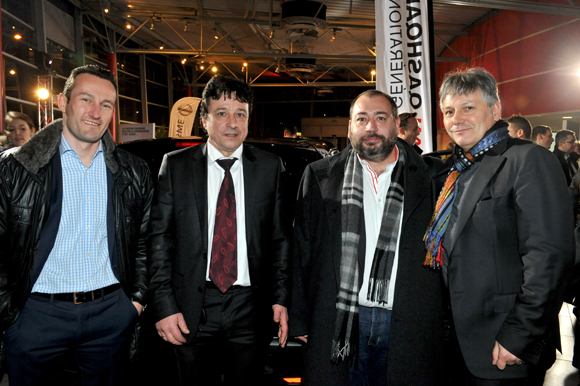 33. Guillaume Arvis (Arten Experts), Luc Chioetto (Groupe Delorme), Eric Baldacchino (Rhône Assistance) et Olivier Delorme (Groupe Delorme)