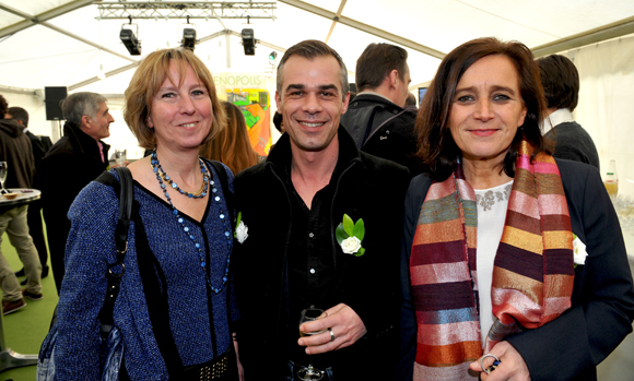 40. Blandine Reynaud, conseillère du 9ème, Gaëtan Cacciatore et Sabine Bussière (Pole formation santé)