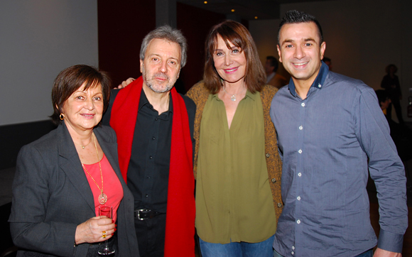 4. Danielle Pierrefeu, Jean-Jacques Billon, Françoise Petit (Lyon People) et Marc Boissieux (Gagnant Masterchef 2013)