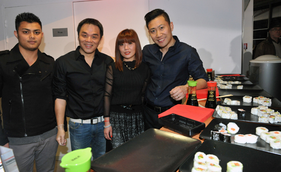 4. Hop, Su, Coco et Lei (Restaurant Home Sushi)