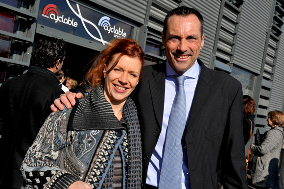 5. Sandrine Frih, vice-présidente du Grand Lyon et Eric Limoncini (De Com & d’Esprit)