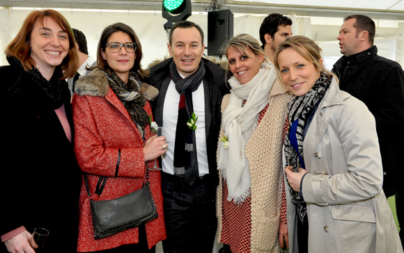 51. Chrystel Granclément, Patricia Lyaudet, Stéphane Jullien, Verena Bhend et Emilie  Harmand (Jones Lang Lasalle)