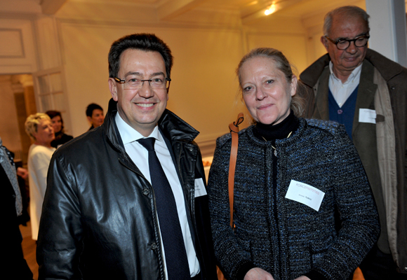 5. Philippe Cochet, député-maire de Caluire et Michèle Turco (Avenir projet conseil)