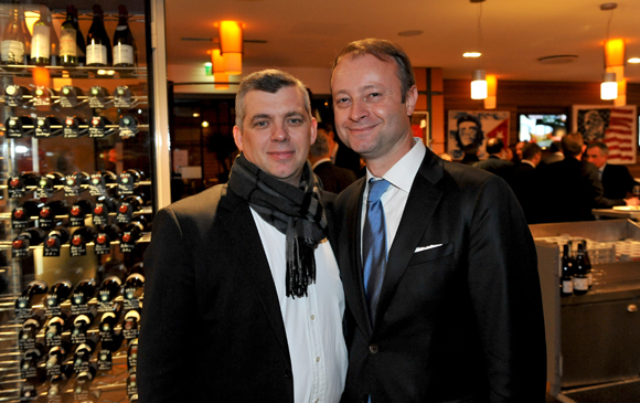 55. Laurent Bouvier, président des Toques Blanches lyonnaises et Marc Polisson, rédacteur-en-chef de Lyon People