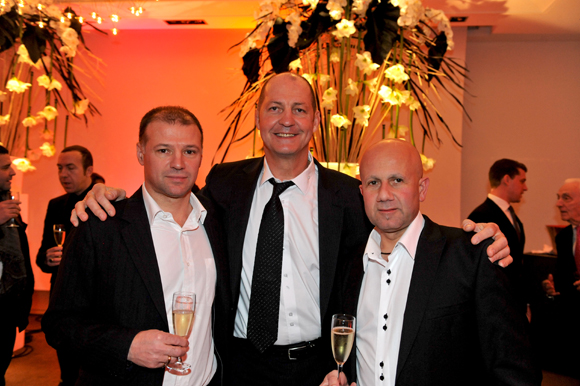 6. Guy Cartellier, Alain Lorieux (Champagne Taittinger) et Rémy Tatangelo (Renault Lyon Sud)