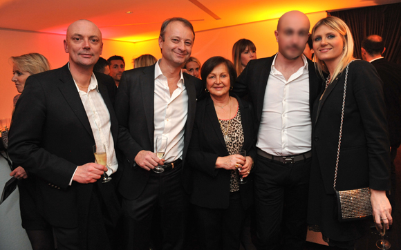 74. Jean-François Savoye (Ema Com), Marco (Lyon People), Danielle Pierrefeu (Les Gastronomes de Lyon), et Agnès Fossard (LCL)