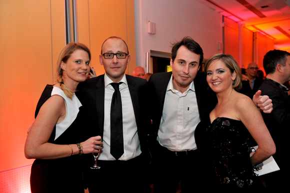 82. Stéphanie Catimel, Nicolas Petit (MFM Radio), Franck Girardet (Invefi) et Camille Vautier (Sofitel Lyon Bellecour)