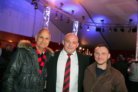 11. Guy, Jérémy Castex, pilier (LOU Rugby) et Laurent Chavanne (Vulco) 