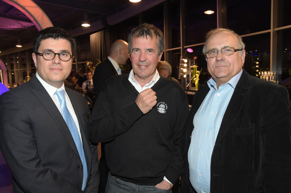 12. Frédéric Blanc (Directeur commercial, Mercedes-Benz & smart Lyon), Pierre Thibaut et Jean-Jacques Mingat (Mingat)