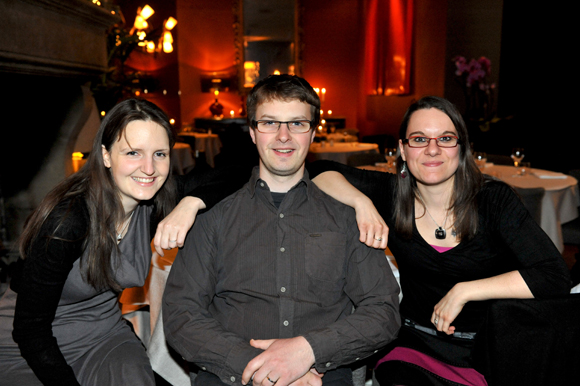 13. Aurélie Bourgeois, son époux Vincent (IRSTEA) et Laetitia Delpierre (Efor consultants)