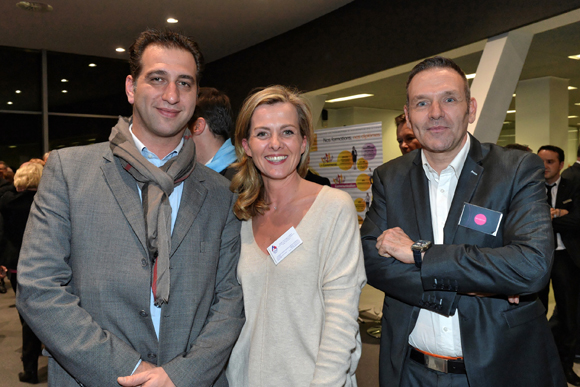 14. Julien Ploton (Président du Pôle Jeunes CGPME), Marie-Victoire Camus (Responsable marketing CGPME) et Hervé Bigal (Influactive)