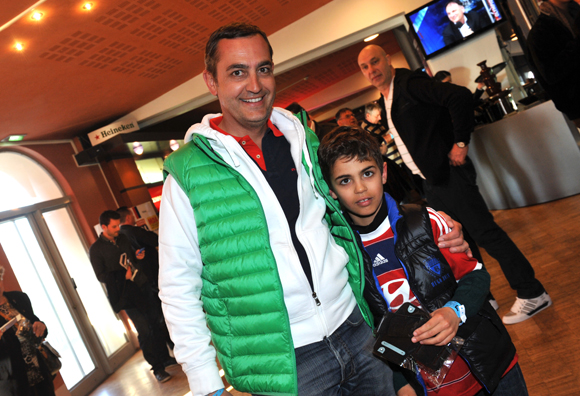 18. Xavier Gauduel (Ferrari Maserati-Groupe Gauduel) et son fils Arthur