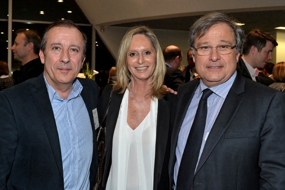 19. Eric Pecout (Cafés Folliet), Catherine Ricard (CGPME) et Emmanuel Imberton (Président de la CCI)