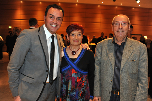 3. Michel Mancuso (Millésime Patrimoine), Danielle Vaujany et son époux Robert 