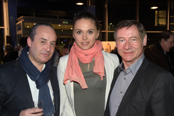 5. Richard Thavel (SCP Zerbib), Célie Laporte, Pascal Armata, Président de Look at me events