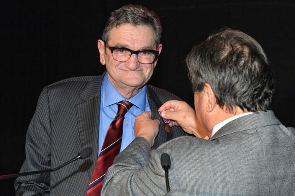 8. Jacques Counio, conseiller prudhommal, récipiendaire de la médaille de bronze du Ministère de la Justice