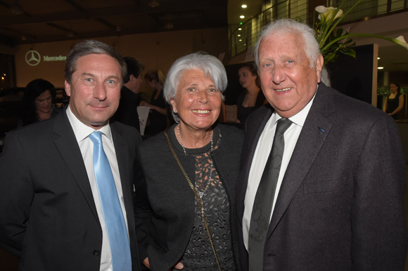 8. Michel Caporale (Mercedes-Benz), René Nardone et son épouse Michelle