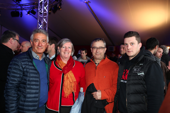 9. Roger Girardon, Maître Edith Langard, son époux Francis (RTE) et Jean-Baptiste