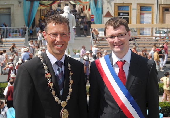 Municipales 2014. Bruno Peylachon sort Thomas Duboeuf à Tarare