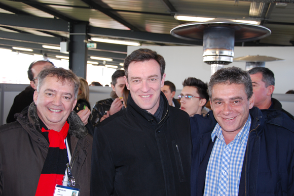 4. Guy Mathiolon (LOU Rugby), Michel Havard  (candidat à la mairie de Lyon) et Didier Pesson