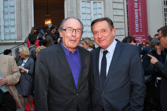 12. Denis Trouxe, président de l’Office de Tourisme et Joël Madile, directeur de la délégation parisienne du Grand Lyon 