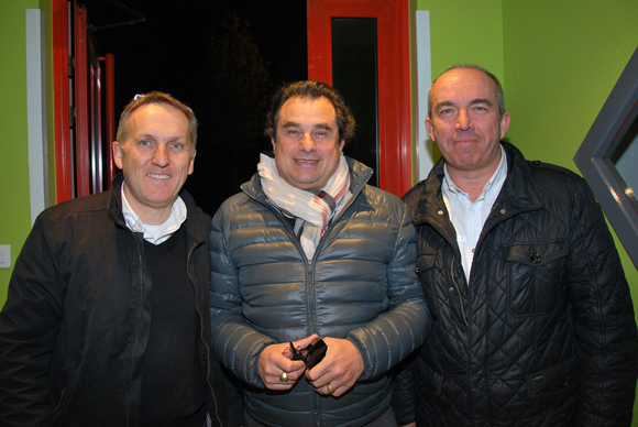 14. Gérard Turetta (CMD Lyon), Christian Demigneux (Actua) et Stéphane Duchet (Sofrelex)