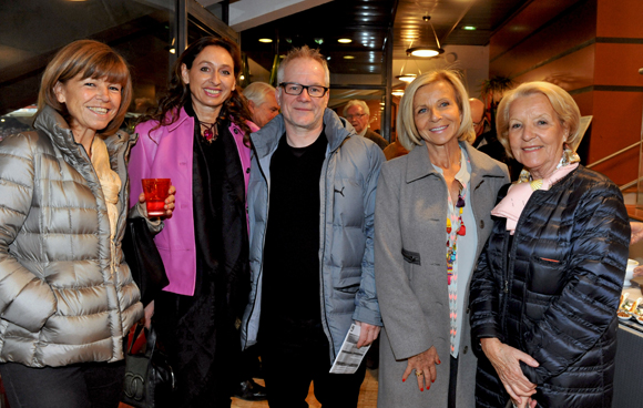 18. Thierry Fremaux, directeur de l’Institut Lumière et ses dames