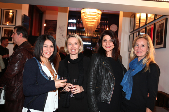 18. Samia Ourad, Christelle Porges, Barbara Leport (Cegid) et Nathalie Gued, artiste