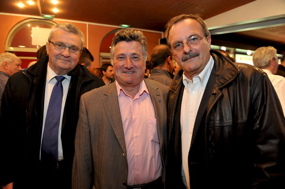 19. Raymond Durand, vice-président du conseil général, Max Vincent, maire de Limonest et Jean-François Carenco, Préfet du Rhône