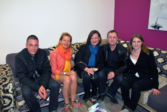 23. Cédric Bonnay (Colas), Nadine Borcier (Synpexe), Catherine Servony, Didier Bonnay (ERAS) et Anne-Marie Monin (Raphaele 8)