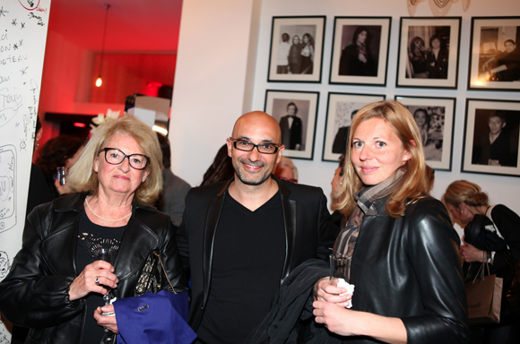 27. Valérie Paulette, Jean Borges, directeur du Printemps Lyon et Marie-Astrid Paulette 