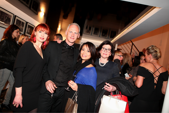 28. Valérie, Alain, Marcy et Corinne Alloua (Christofle)