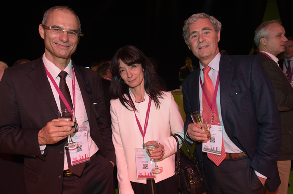 39. Christian Marty (Smartpass C&M), Anne Chatelain (Audientur) et Patrick Nenert (Euklead)