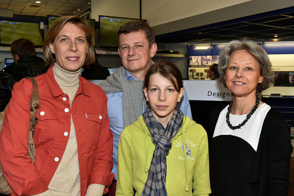 4. Monsieur Picard (AXA Lyon tech), Madame Picard (Forma learning), leur fille Capucine et Madame Mestrallet (Tedd connexion)