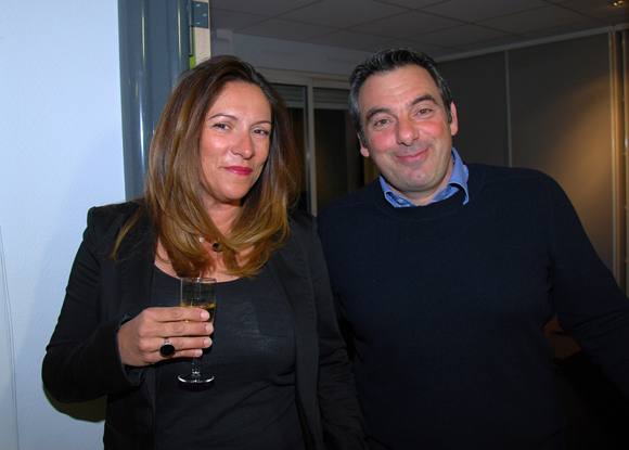 4. Gaëlle Delsaut (Setreal) et Laurent Pietrocola (Media Sport Promotion)