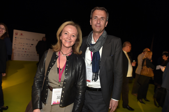 62. Marie-Laure Carre (Lyon Move) et Cyril de Gasquet (Adecco)