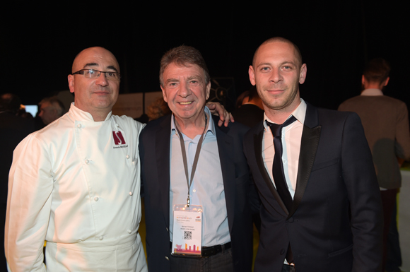 63. Le traiteur Franck Sucillon, Bernard Fontanel et Alex Villard (Caffé Milano Marronniers)