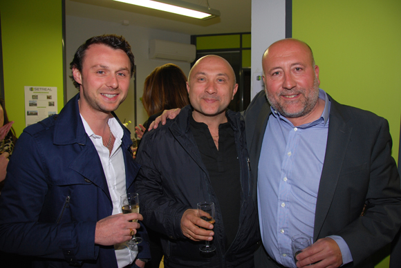 8. Anthony Taboury (Anthony Automobile), Stéphane Andlauer (Actua Circuit de Lyon) et Jean-Luc Remilly (Setreal)